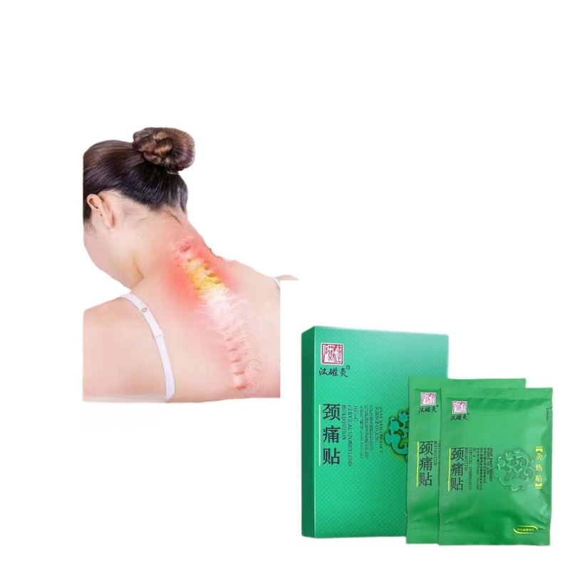 2PCS/Box Moxibustion à chaud Autocollant de bois de chauve-souris ISO13485 Certifié pour les douleurs au cou et aux épaules